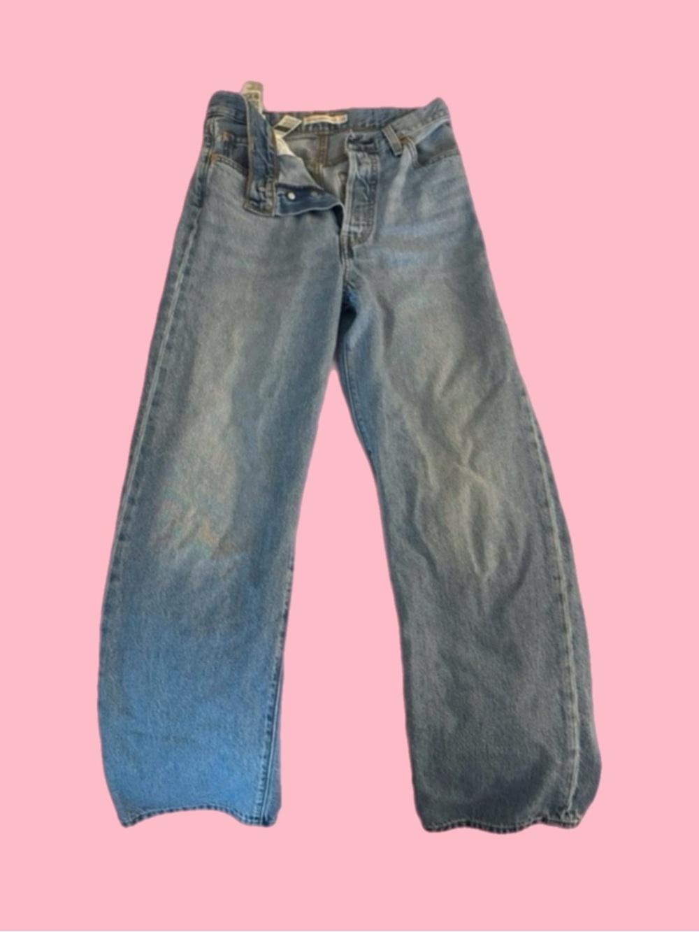 levi’s ribcage straight ankle jeans - light wash